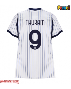 Inter Milan Marcus Thuram #9 Tricou Fotbal Replică 2026-27 Femei Deplasare Inter Milan Marcus Thuram #9 Tricou Fotbal Replică 2026-27 Femei Deplasare